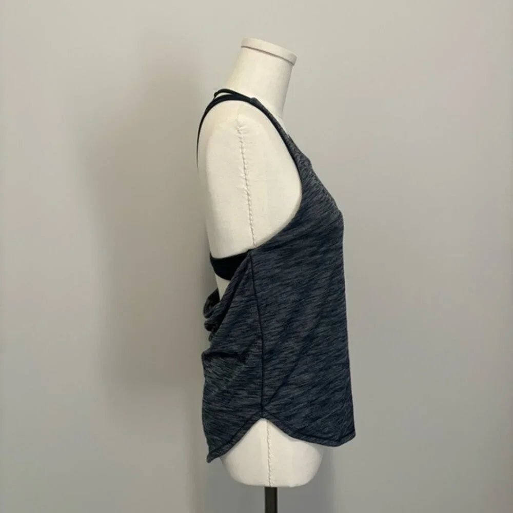 Lululemon Raise The Barre Tank Low Back Workout Tank Top With Sports Bra Size 6 - Picture 11 of 16